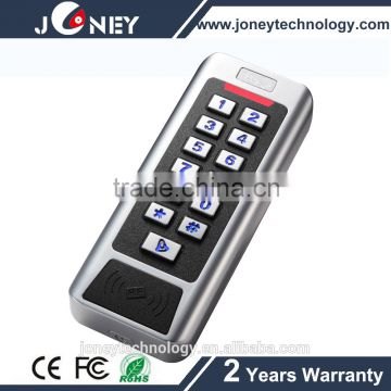 IP68 pure Zinc alloy waterproof of two doors standalone access control facility