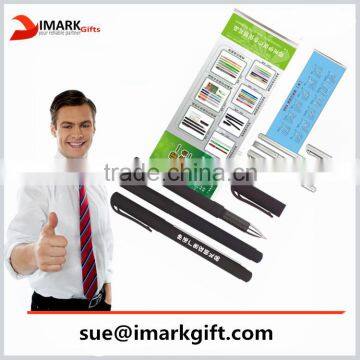 Pulling Out Flag Gel Pen Promotion Logo Banner Pen