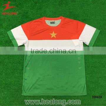 Thai Quality Cheap Sublimated Soccer Football Uniform Customized Sportswear