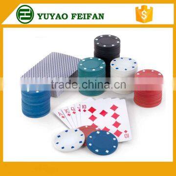 poker game products light plastic poker chips customized color