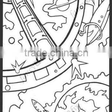 design your own coloring book water pen coloring book