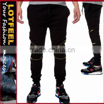 CRANBERRY biker JOGGERS man pants moto jogger pants gym pants (lotbike075)