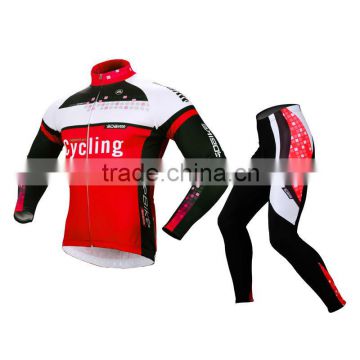 Maillot ciclismo cycling wear sets/cycling clothes sets/sublimated cycling jersey sets red/blue