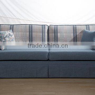2016 New Design Rural Style Fabric Folding Sofa Cum Bed