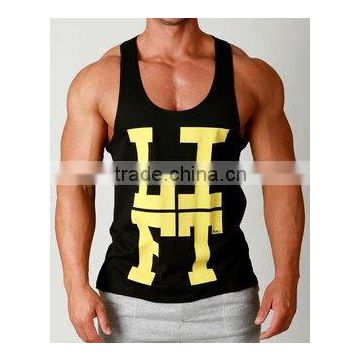 Mens Logo GYM, BODYBUILDING, RACERBACK, Y T BACK, SINGLETS, STRINGER