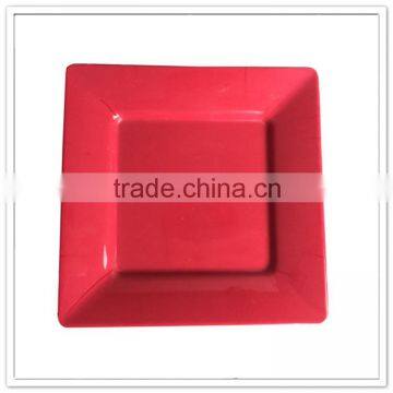 Baby Safety OEM & ODM Welcomed Free Sample Solid Color Wholesale Leaf Shape Plate photo-3