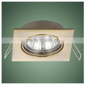 Die cast aluminum Tilt LED GU10 IP20 Downlight HL208