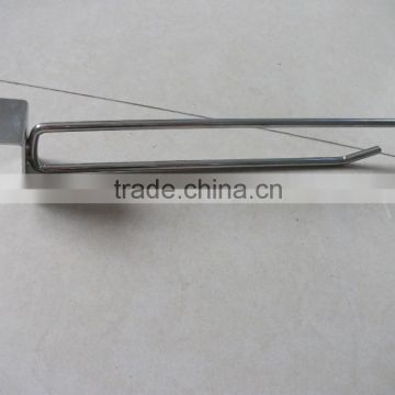 Metal powder coating white hanging hook for display