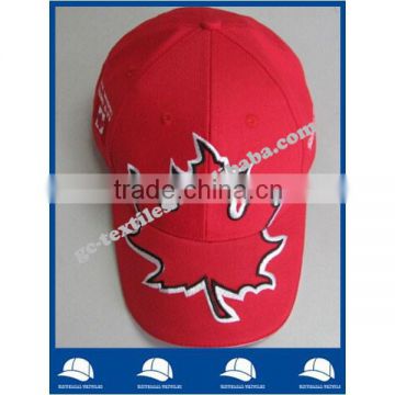 Hot selling promotional canada souvenir baseball caps