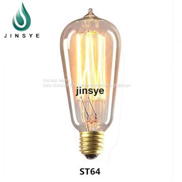 A19 4w 6w e27 Vintage ce rohs filament led light bulb