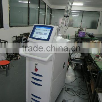 755nm laser hair with Alexandrite material removal machine on sale in festival