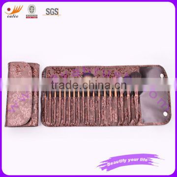 18pcs make up brushes set natural hair