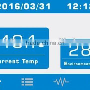 LCD touch screen controller with USB data log 4 degree Blood Storage Refrigerator