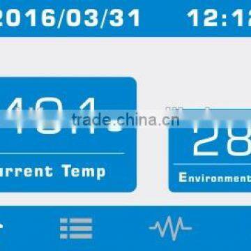 LCD touch screen controller with USB data log 4 degree Blood Storage Refrigerator