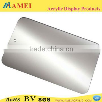 Promotional clear acrylic wall mirror