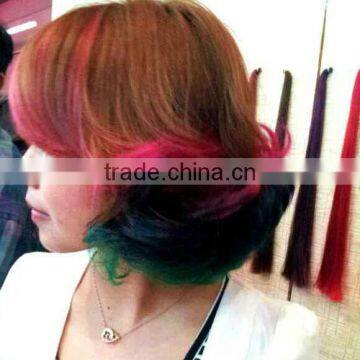 Semi permanent hair dye temporary hair dye red violet color hair dye