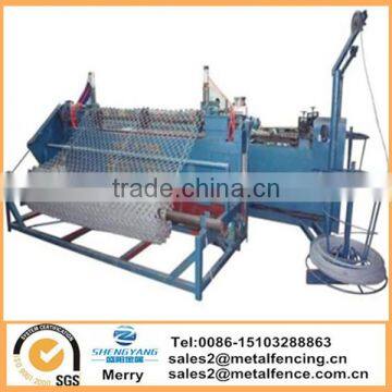 Playground basketball field fencing machine Chain link fence diamond mesh making machine