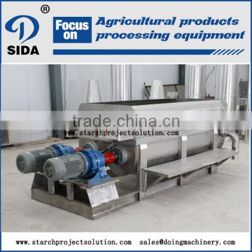 Top quality wheat flour double screw gluten washing machinery