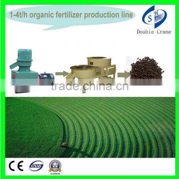 home used organic fertilizer production line(pelletizer and ball shaper)