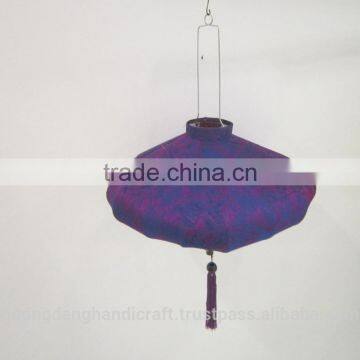 Cheap price silk lantern hanging outdoor best quality made in Vietnam