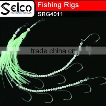 China Wholesale Carp Fishing Sabiki Fishing Rigs Glowing Squid Lures Rigs