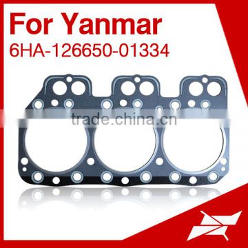 Gasket cylinder head for Yanmar marine diesel engine 6HA