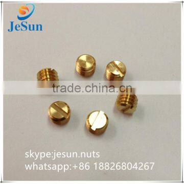 Brass Slotted Hexagon Socket Set Flat Point Screws Hidden Cameras photo-5