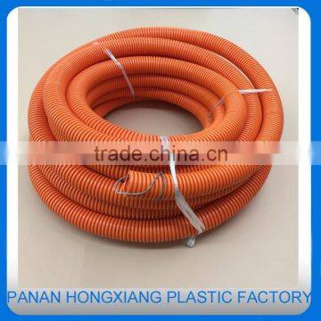 Heavy Duty Australian Standard Orange PVC Flexible Corrugated Conduit