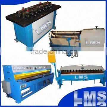 Factory direct sale LC-12M ventilating duct Pittsburgh lock forming machine for HVAC