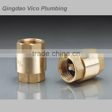 1/2-4 Inch Brass Spring Loaded Check Valve