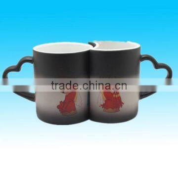 Hot Sale Fashion Lover Valentine Mug With Heat Transfer Printing Logo photo-2