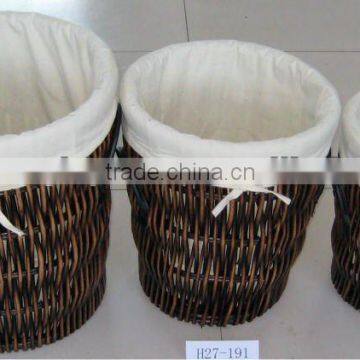 Functional Oval Willow Basket