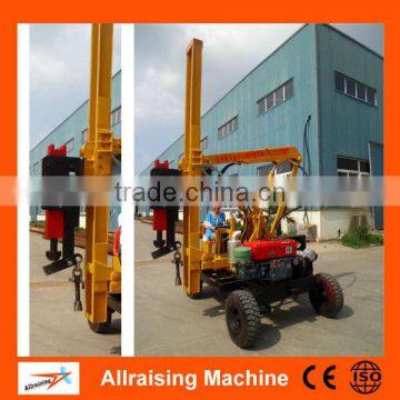 Roadside Safety Barrier Guardrail Hydraulic Pile Driver Machine photo-3