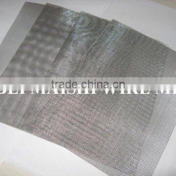 galvanized square wire mesh 0.12mmx60x60mehs/inch hot dipped galvanized after weaving