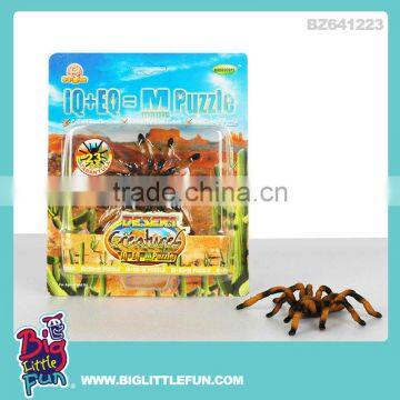 3D puzzle Plastic wild animal magic spider toy