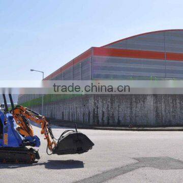 Mini crawler excavator loader