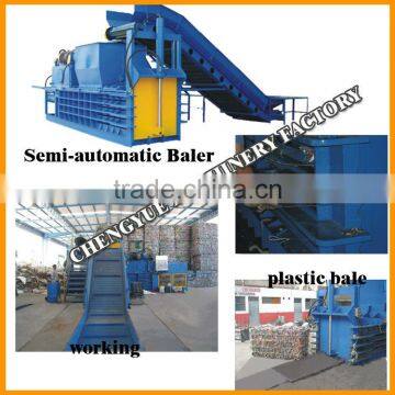 Semi-automatic Baler Machine for Plastic Bottle