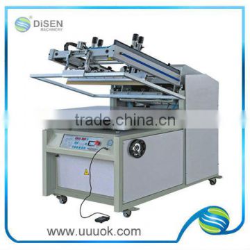 Flat bed screen printing machine price