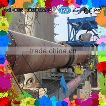 New product 1000t/d active lime carbon rotary kiln, active lime kiln supplier in China