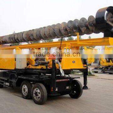 Rotary Pile Drilling rig, HF360 pile drill rig machine, double bridge pile drill rig