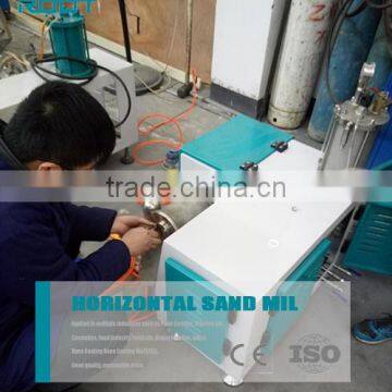 Laboratory sand mill for nano or micron material grinding