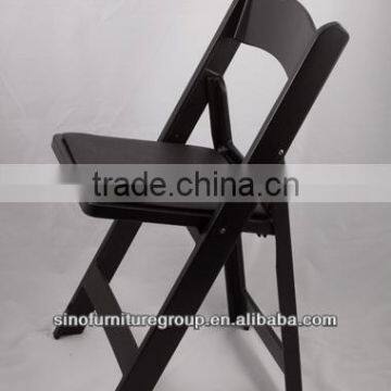 factory diretly black wedding folding padded chairs