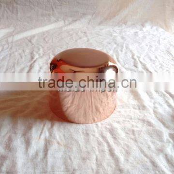 New Design India Made Rose Gold Copper Candle Jar photo-3