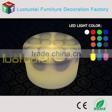 Eco-friendly Polyethylene LED Wine Cup Tray ,LED Serving Tray LED Wine Glass Tray LTT-WB08A