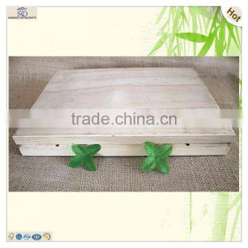 Wholesale Unfinished Craft Candles Pine Paulownia Wood Trunk Boxes photo-3