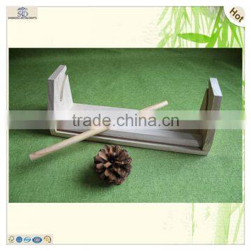 New Unfinished Wooden Printing Holder Support Rack Frame photo-4