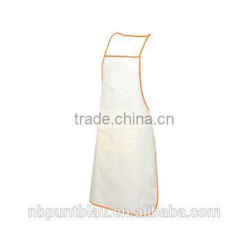 Natual Color Apron With Front Pocket as Promotion photo-2