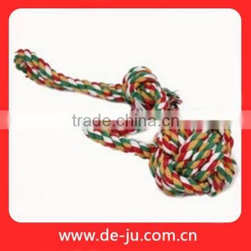 Colorful Cotton Rope Holidany Pet Toy For Dog