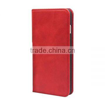 High Quality Real Leather Mobile Phone Leather Case, Multifunction Flip Stand With Card Slot Wallet Flip For iPhone6