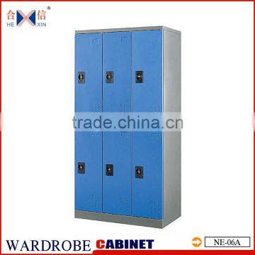 Steel 6 Doors Wardrobe Lockers 6 Doors Metal Wardrobe Lockers photo-3